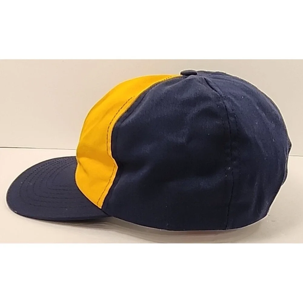 Boy Scouts Of America Uniform Hat Unisex Navy‎ Blue Yellow Red Wolf Patch